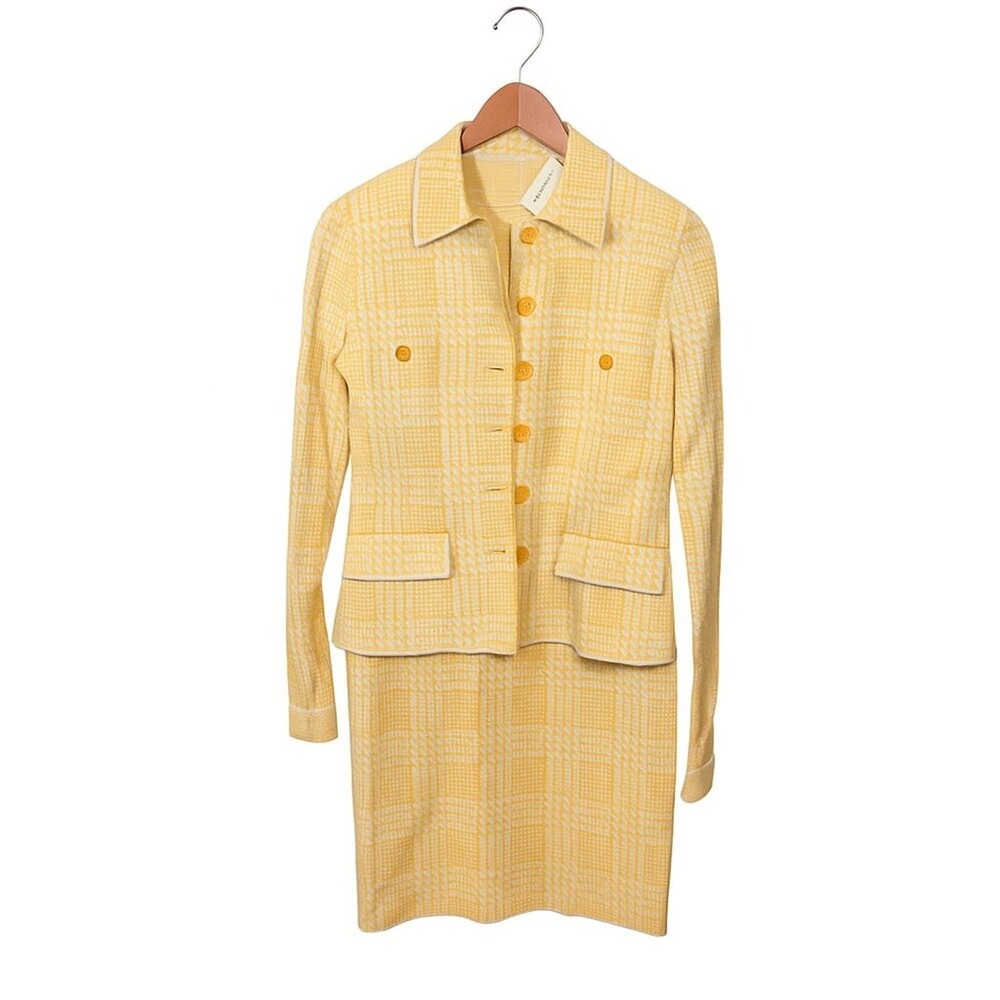 Sportmax Penna Knit Jacket x Dress + Perdoni Mini Dress Set